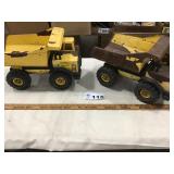 2 TONKA DUMP TRUCKS