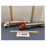 CITGO AND TEXACO SEMI AND TRAILERS