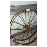 PAIR OF STEEL WHEELS 48 INCH