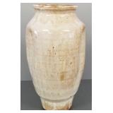 Warren MacKenzie tall pinched vase- Not stamped