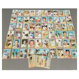 140 - 1968 Topps baseball cards - commons,