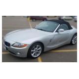 Prior Salvage Title 2003 BMW Z4 Convertible: