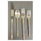 48 pcs. Wallace sterling silver flatware "Aegean