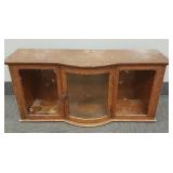 Antique oak small cabinet 34"W 15 1/2"H 10"D-