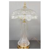 Waterford Berkshire lamp w/ glass shade