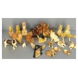 Gp. approx. 20 Mortens studio animal figures,