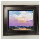 Don Prys, Utah, framed signed oil painting on