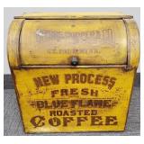 Antique Griggs Cooper St. Paul store coffee bin -