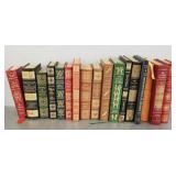 17 Easton Press leather bound books incl