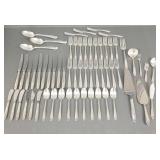 59 pcs Wallace sterling silver flatware 67 toz -