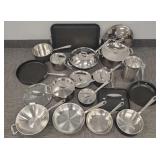 Lg. Gp. Allclad cookware- asst. pcs.