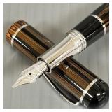 Montegrappa Mia Carissina fountain pen: ebonite