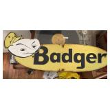 BAGER METAL SIGN FARM EQUIPMENT