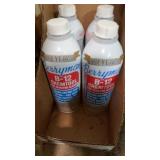 (4) CANS OF FUEL INJECTOR CLEANER