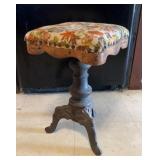 ANTIQUE PIANO STOOL