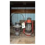 PENNSYLVANIA RAILROAD LANTERN & DIETZ LANTERN