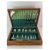 GORHAM SILVER PLATED SILVERWARE SET