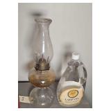 OIL LAMP & OIL