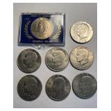 (8) EISENHOWER DOLLARS