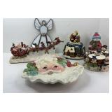 CHRISTMAS DECOR, PLATE & MORE