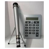 OLD PEOPLE CALCULATOR & TASCO 15 X 45 TELESCOPE