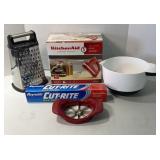 NEW  KITCHENAID MIXER, WHOLE ROLL WAX PAPER & MORE