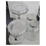 PLASTIC CANISTERS & STORAGE JARS