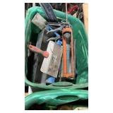 DRYWALL TOOLS IN TOTE