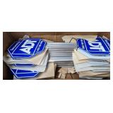 (40) ADT SECURITY YARD SIGNS