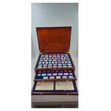 HISTORIC STAMPS OF AMERICA W/ CASE