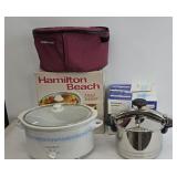 HAMILTON BEACH MEAL MAKER & MAGEFESA PRESSURE