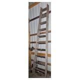 10 FOOT A FRAME WOOD LADDER