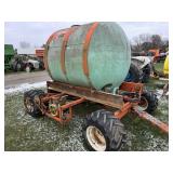 SIGLER TRANSPORT CART WITH LIQUID TANK AND PUMP