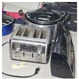 TOASTER, CROCK POT, BAG SEALER