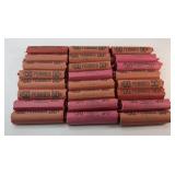 (24) 1953 ROLLS OF WHEAT PENNIES