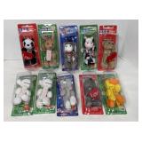 (10) STUFFED ANIMALS PEZ DISPENSERS