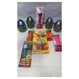 EASTER & OTHER PEZ CONTAINERS