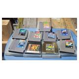 (9) NES VIDEO GAMES