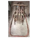 ANTIQUE SLEIGH SLED