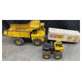 TONKA TRUCKS & NYLINT TRAILER