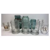 CANNING JARS & BEER MUGS