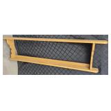 OAK WALL SHELF