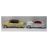 (2) DIECAST 1/18 CARS: 1939 LINCOLN ZEPHYR