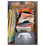 VINTAGE 45 RECORDS & CHILDREN RECORD ALBUMS