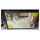 SAUZA TEQUILLA BAR MIRROR