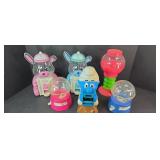 (5) CANDY DISPENSERS