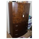 AMERICAN SIGNATURE CURVED FRONT MODERN WARDROBE