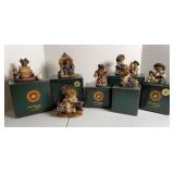 (7) BOYDS BEARS RESIN FIGURINES