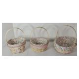 LONGABERGER JELLY BEAN BASKETS