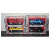 (4) ROAD SIGNATURE 1:43 DIECAST MODELS